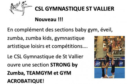 3 Nouvelles sections au CSL